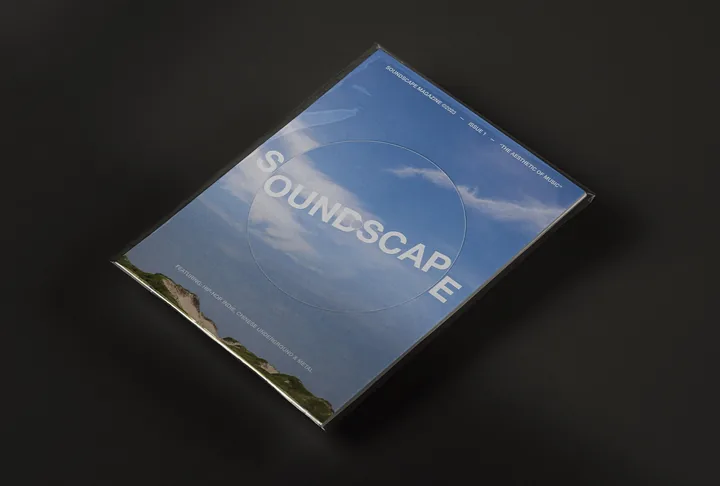 Soundscape Magazine interface